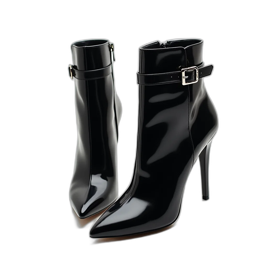 shoes, 3d render, photorealistic, concept art transparent PNG cut-out