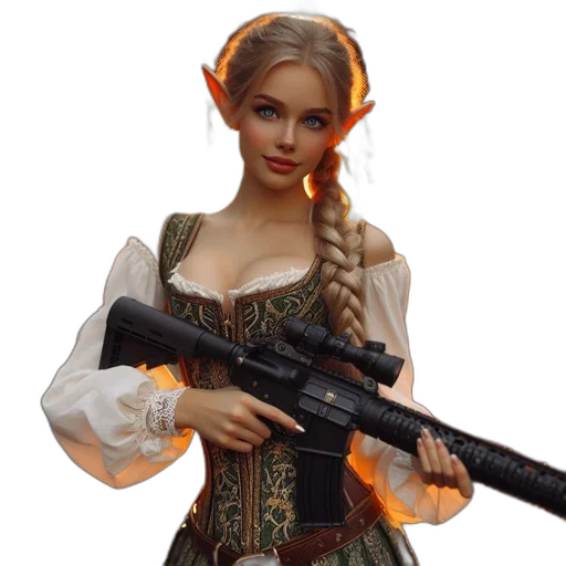 weapon, staff, fantasy art, concept art transparent PNG cut-out
