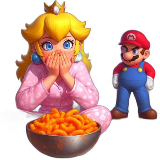 food, crown, mask, creature transparent PNG cut-out