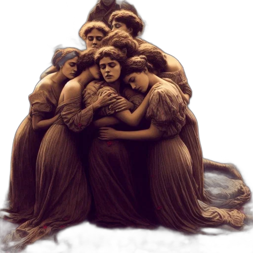 concept art, fantasy art, oil painting, photorealistic transparent PNG cut-out