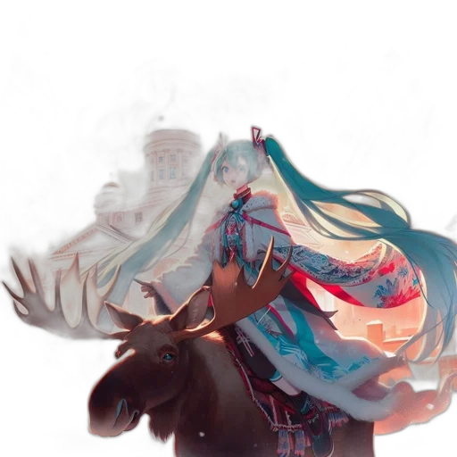 dragon, dress, mask, creature transparent PNG cut-out