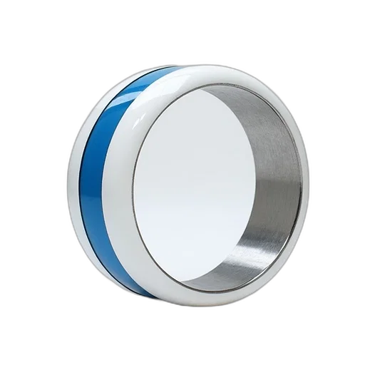 jewelry, robot, 3d render, blue transparent PNG cut-out