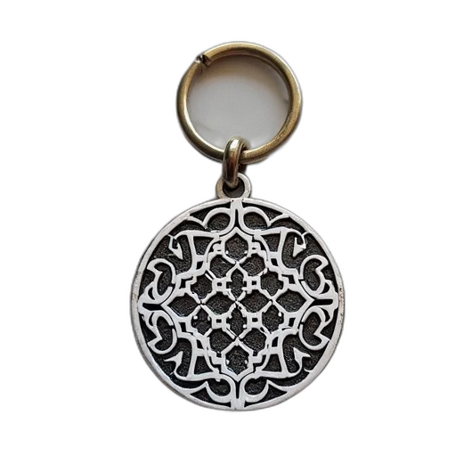 jewelry, grey, quatrefoil, moroccan transparent PNG cut-out
