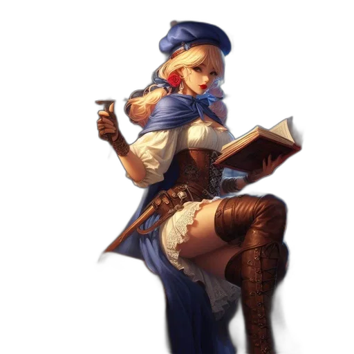 staff, weapon, sword, dress transparent PNG cut-out