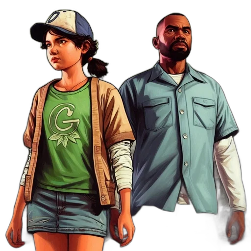 jacket, concept art, comic book art, pixel art transparent PNG cut-out