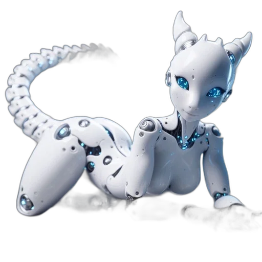 robot, dragon, creature, animal transparent PNG cut-out