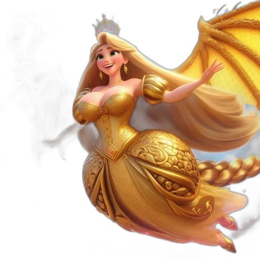 crown, fantasy art, concept art, 3d render transparent PNG cut-out