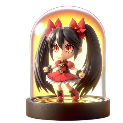 anime, 3d render, concept art, fantasy art transparent PNG cut-out