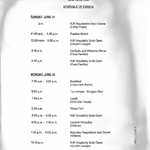 schedule, events, june, 14th transparent PNG cut-out