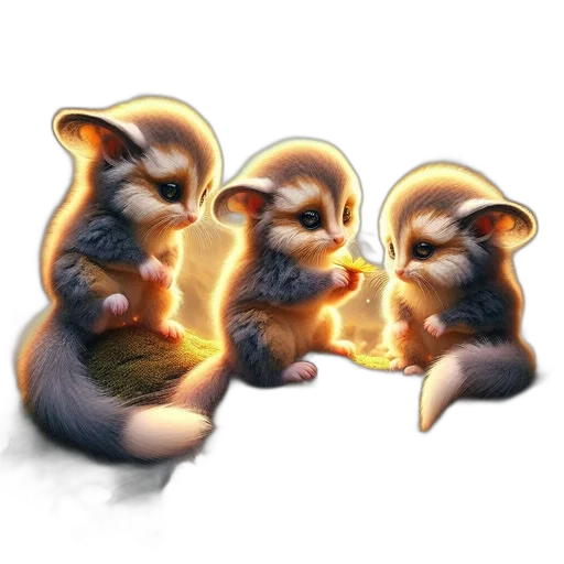 animal, concept art, 3d render, photorealistic transparent PNG cut-out