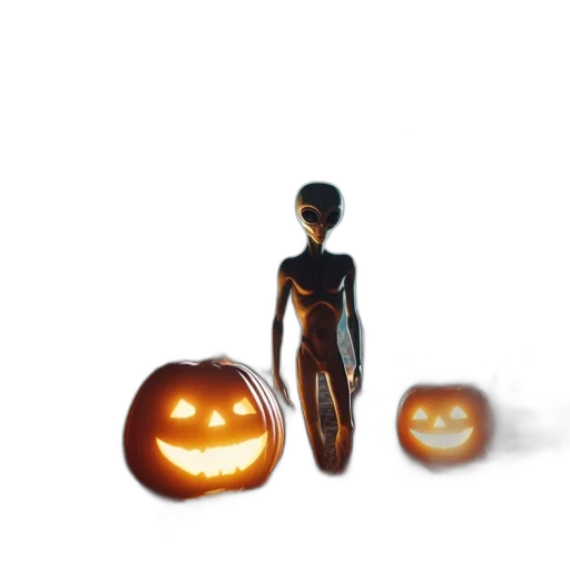 robot, mask, creature, 3d render transparent PNG cut-out