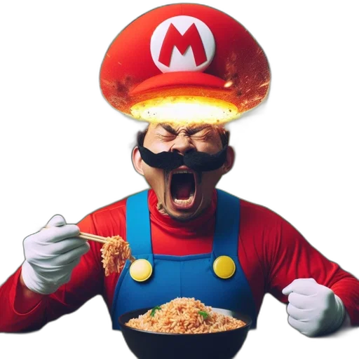 food, mask, hat, creature transparent PNG cut-out