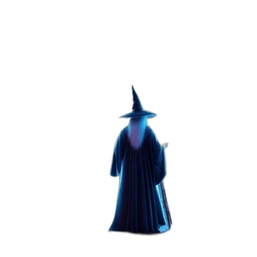 hat, staff, dress, mask transparent PNG cut-out