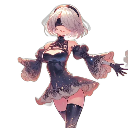 dress, robot, staff, jacket transparent PNG cut-out