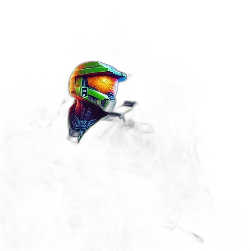 robot, mask, face, weapon transparent PNG cut-out