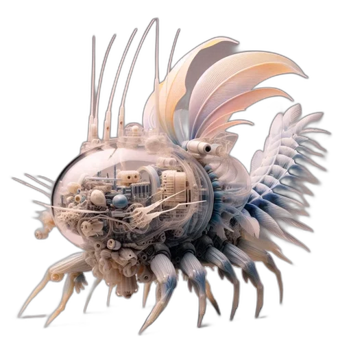 creature, hair, animal, crown transparent PNG cut-out