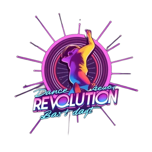 logo, dance, revolution, disney transparent PNG cut-out