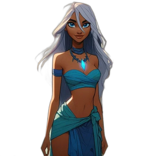 staff, jewelry, dress, concept art transparent PNG cut-out