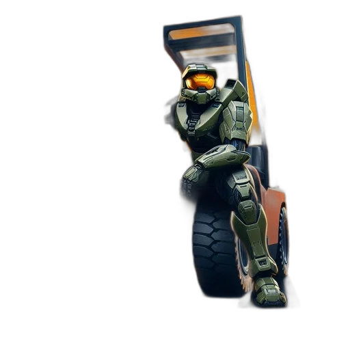 robot, weapon, sword, staff transparent PNG cut-out