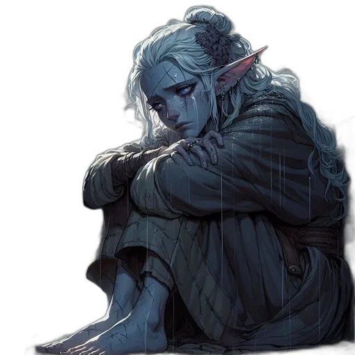 face, dragon, creature, staff transparent PNG cut-out