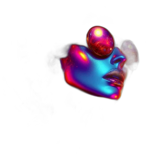 mask, face, crown, robot transparent PNG cut-out