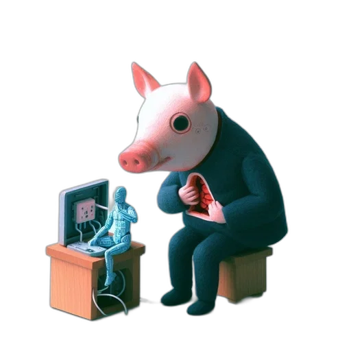 robot, animal, creature, furniture transparent PNG cut-out