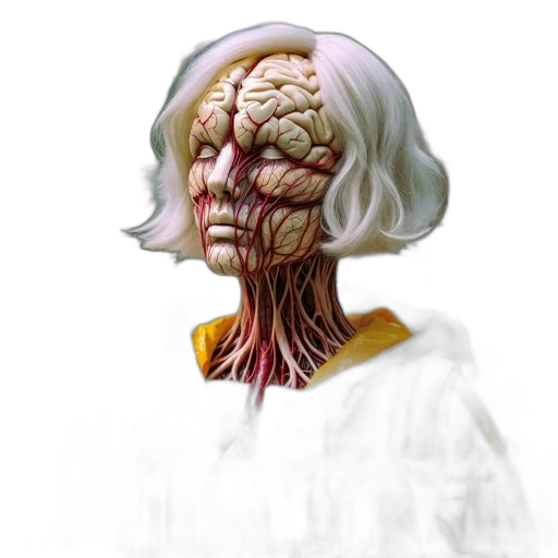 creature, face, mask, crown transparent PNG cut-out
