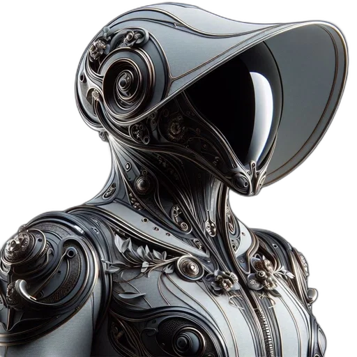 robot, mask, dress, face transparent PNG cut-out