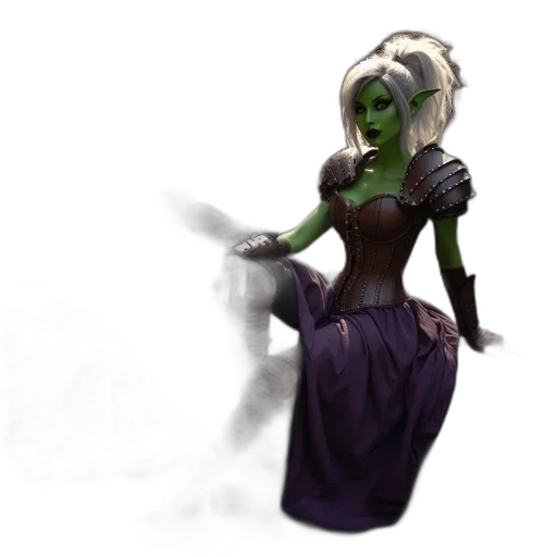 staff, mask, creature, concept art transparent PNG cut-out