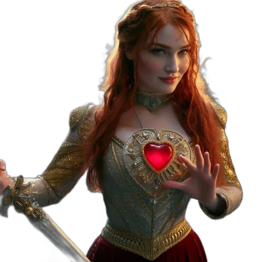 jewelry, fantasy art, concept art, comic book art transparent PNG cut-out