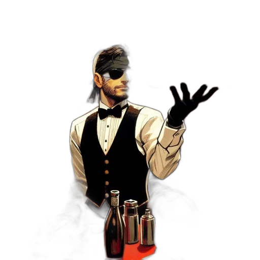 staff, bottle, concept art, pixel art transparent PNG cut-out