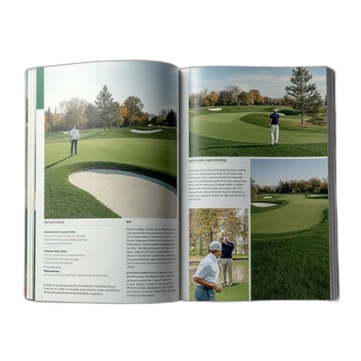 catalog, page, golfweek transparent PNG cut-out