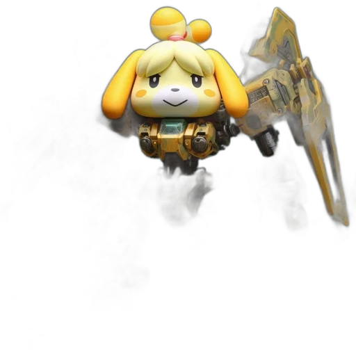 weapon, staff, robot, animal transparent PNG cut-out