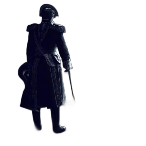 staff, sword, jacket, robot transparent PNG cut-out