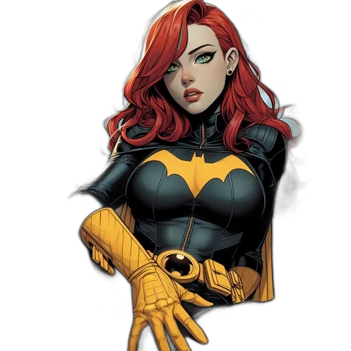 comic book art, concept art, cartoon, fantasy art transparent PNG cut-out