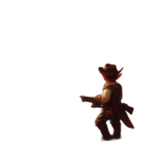 weapon, staff, hat, robot transparent PNG cut-out