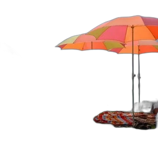 umbrella, furniture, hat, staff transparent PNG cut-out