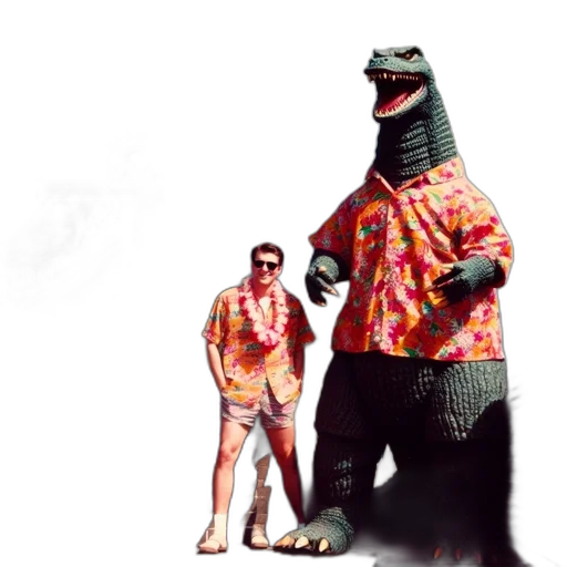 animal, creature, jacket, concept art transparent PNG cut-out