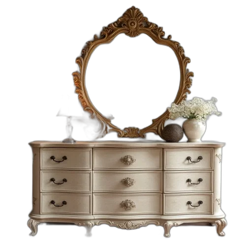 furniture, crown, jewelry, 3d render transparent PNG cut-out