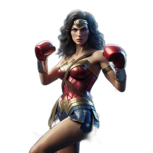 comic book art, concept art, fantasy art, photorealistic transparent PNG cut-out