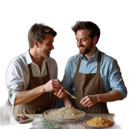 food, staff, evan, ben transparent PNG cut-out