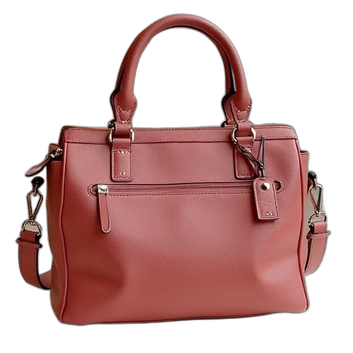 red, coach, outlet, handbags transparent PNG cut-out