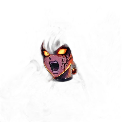 dragon, mask, creature, face transparent PNG cut-out