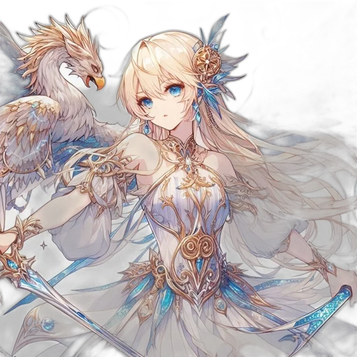 sword, dragon, staff, weapon transparent PNG cut-out
