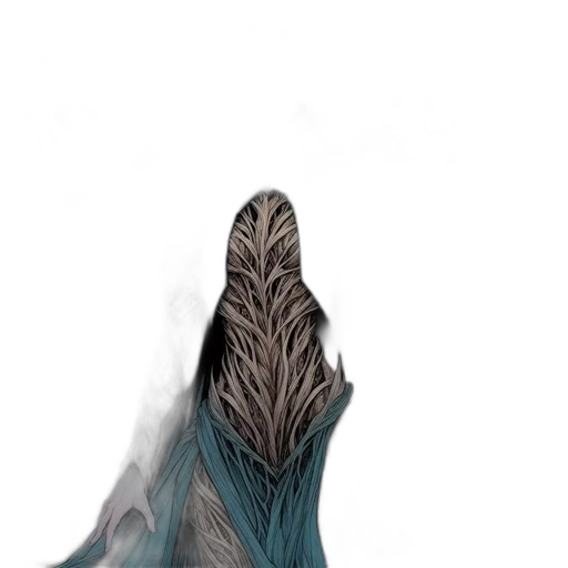 hair, crown, dragon, creature transparent PNG cut-out