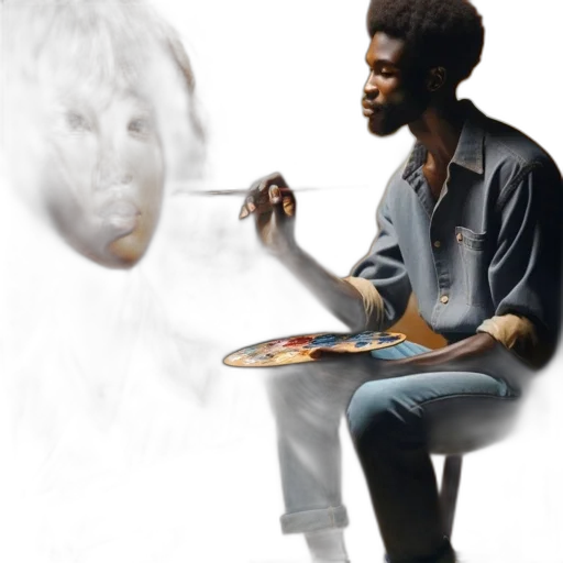 food, face, jacket, concept art transparent PNG cut-out