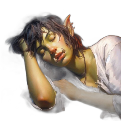 face, creature, fantasy art, concept art transparent PNG cut-out