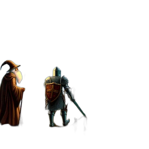sword, weapon, staff, robot transparent PNG cut-out
