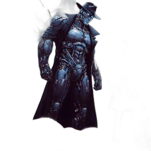 robot, creature, concept art, comic book art transparent PNG cut-out