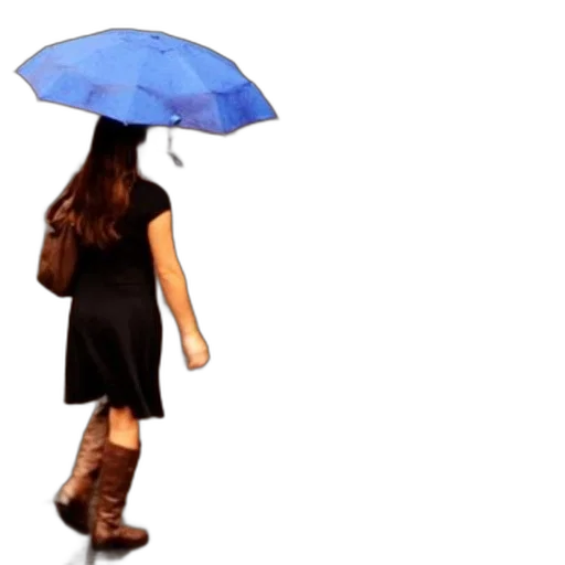 umbrella, dress, hat, jacket transparent PNG cut-out